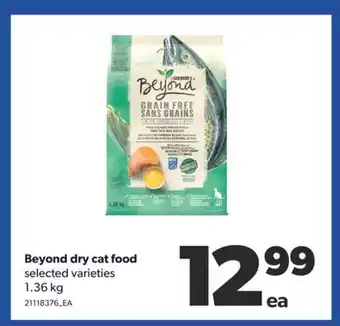 Real Canadian Superstore BEYOND DRY CAT FOOD, 1.36 kg offer