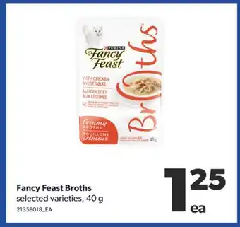 Real Canadian Superstore FANCY FEAST BROTHS, 40 g offer