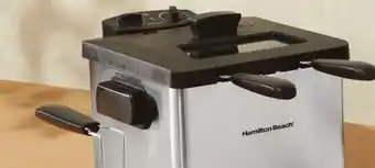 Walmart Hamilton Beach 4.5 L Double Basket Deep Fryer with Extra Basket offer