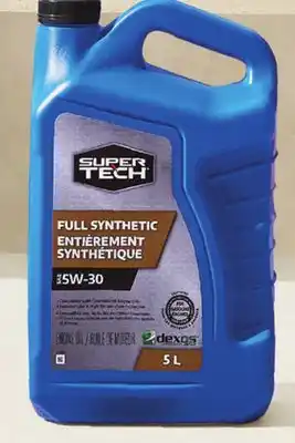 Walmart SuperTech Full Synthetic Motor Oil offer