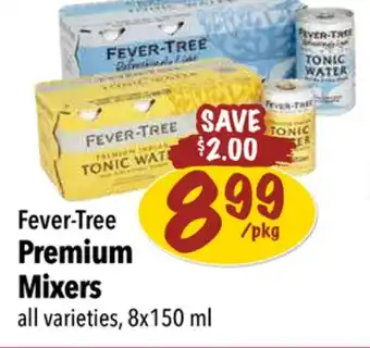 Farm Boy Fever-Tree Premium Mixers offer