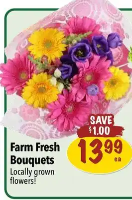 Farm Boy Farm Fresh Bouquets offer