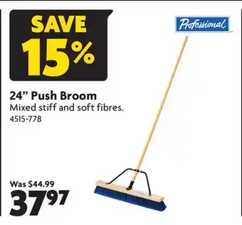 Home Hardware 24 Push Broom offer