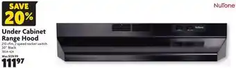Home Hardware Under Cabinet Range Hood offer