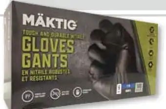 Bumper to Bumper 6 mil Tough and Durable Nitrile Gloves offer