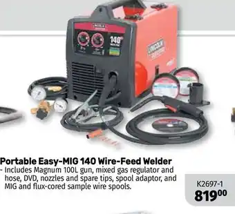 Bumper to Bumper Portable Easy-MIG 140 Wire-Feed Welder offer