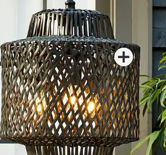 Home Depot EXCLUSIVE HAMPTON BAY Battery Operated LED Gazebo Hanging Lamp offer