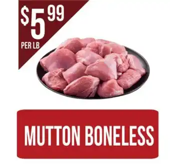 Food World Supermarket Mutton boneless offer
