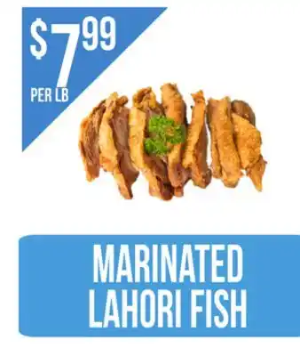 Food World Supermarket MARINATED LAHORI FISH offer