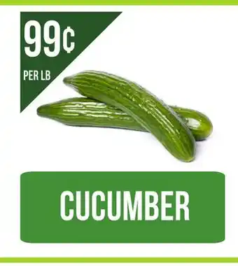 Food World Supermarket cucumber offer