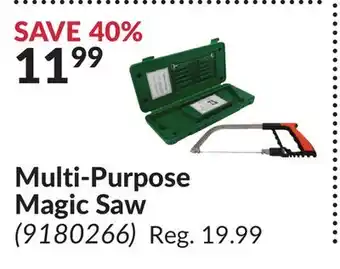 Princess Auto Multi-Purpose Magic Saw offer
