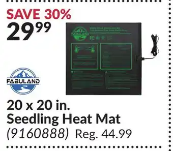 Princess Auto 20 x 20 in. Seedling Heat Mat offer