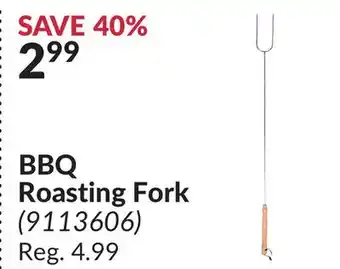 Princess Auto BBQ Roasting Fork offer