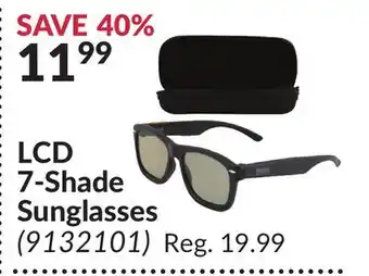 Princess Auto LCD 7-Shade Sunglasses offer
