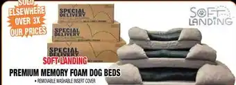 Len's Mill Stores SOFT LANDING PREMIUM MEMORY FOAM DOG BEDS offer