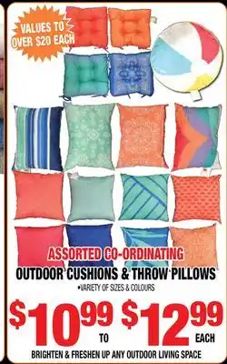 Len's Mill Stores OUTDOORS CUSHIONS & THROW PILLOWS offer