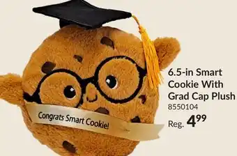 Party City Smart Cookie Plush with Graduation Cap, Brown, Age 1+ offer