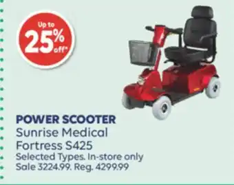 Wellwise by Shoppers POWER SCOOTER offer