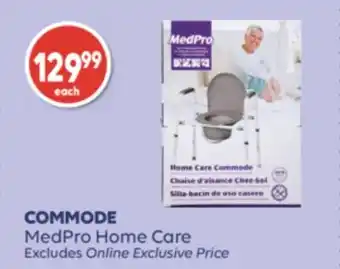 Wellwise by Shoppers COMMODE MedPro Home Care offer