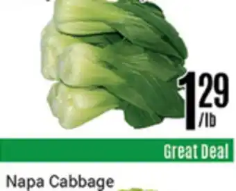 Nations Fresh Foods Napa Cabbage offer