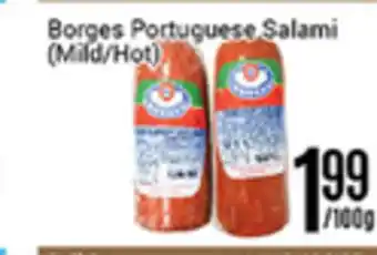 Nations Fresh Foods Borges Portuguese Salami offer