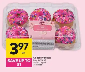Giant Tiger CT Bakery donuts offer