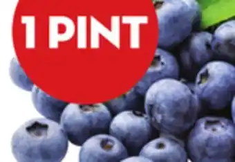 Giant Tiger 1 pint blueberries offer