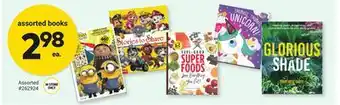 Giant Tiger assorted books offer