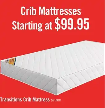 The Brick Safety 1st Transitions Crib and Toddler Bed Mattress offer