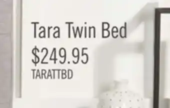 The Brick Tara Twin Bed - Beige offer