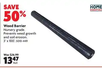 Home Hardware Weed Barrier offer
