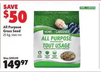 Home Hardware All Purpose Grass Seed offer
