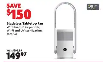 Home Hardware Bladeless Tabletop Fan offer