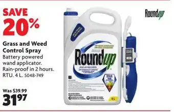 Home Hardware Grass and Weed Control Spray offer