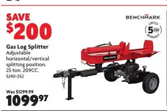Home Hardware Gas Log Splitter offer
