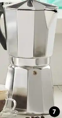 Stokes DESSERT & COFFEE SCURO 14-cup Espresso Maker Silver offer