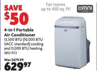 Home Hardware 4-in-1 Portable Air Conditioner offer