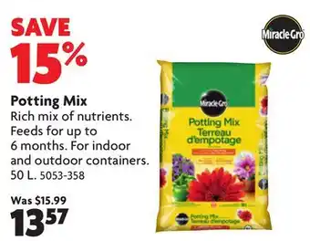Home Hardware Potting Mix offer