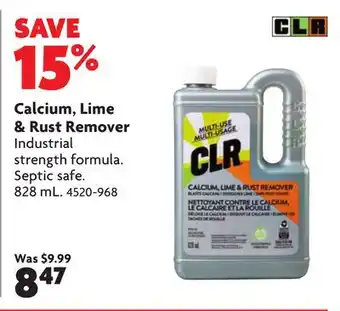 Home Hardware Calcium, Lime & Rust Remover offer