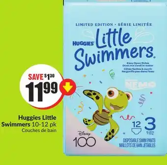 Chalo FreshCo Huggies Little Swimmers 10-12 pk offer
