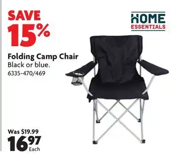 Home Hardware Folding Camp Chair offer