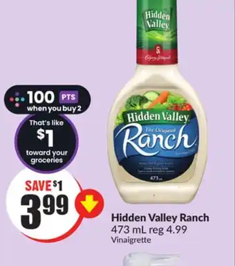 Chalo FreshCo Hidden Valley Ranch 473 mL offer