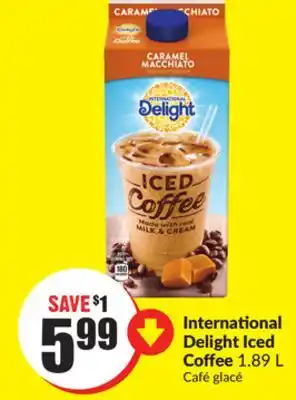 Chalo FreshCo International Delight Iced Coffee 1.89 L offer