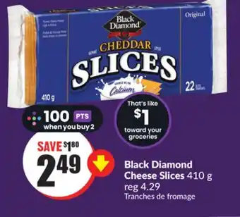 Chalo FreshCo Black Diamond Cheese Slices 410 g offer