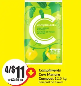 Chalo FreshCo Compliments Cow Manure Compost 12.5 kg offer