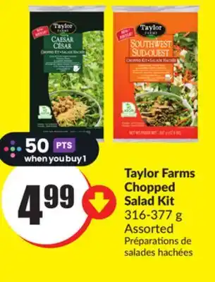 Chalo FreshCo Taylor Farms Chopped Salad Kit 316-377 g Assorted offer