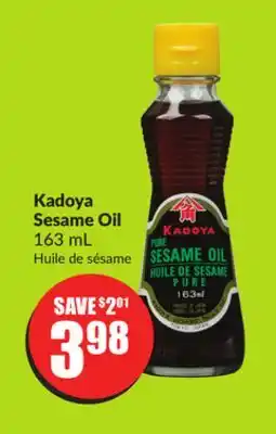 Chalo FreshCo Kadoya Sesame Oil 163 mL offer