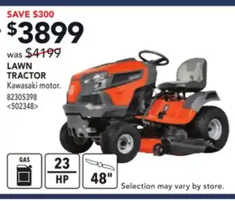 RONA LAWN TRACTOR offer