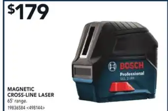 RONA BOSCH MAGNETIC CROSS-LINE LASER offer