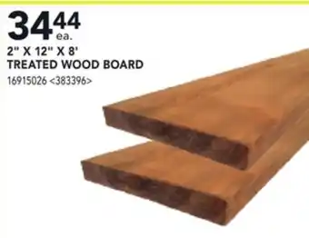 RONA 2 X 12 X 8 TREATED WOOD BOARD offer